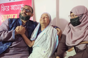 তুলির মায়ের সঙ্গে সাক্ষাৎ করলেন ব্যারিস্টার আরমান