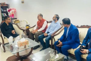 বাণিজ্যমন্ত্রীর সঙ্গে ভারতীয় সহকারী হাইকমিশনারের সাক্ষাৎ