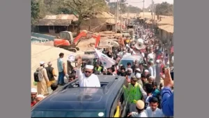 লুৎফুজ্জামান বাবরের নিজ উপজেলায় জামায়াতের বিশাল মিছিল