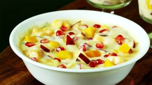 ইফতারে সুস্বাদু ফ্রুট কাস্টার্ড