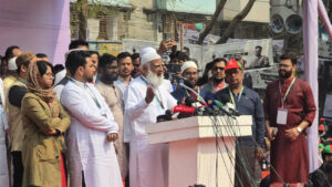 জোট জিতলে নাহিদ ইসলামকে মন্ত্রী করার ঘোষণা দিলেন জামায়াত আমির